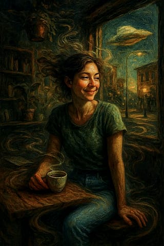 What a cuppa feels like early in the morning before the world wakes up'