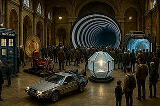 The Royal Time Travel Museum - open today!'