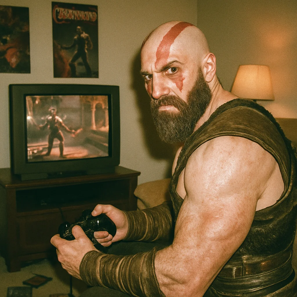 Videogame Characters On The Other Side of the Screen! picture 2 of 4