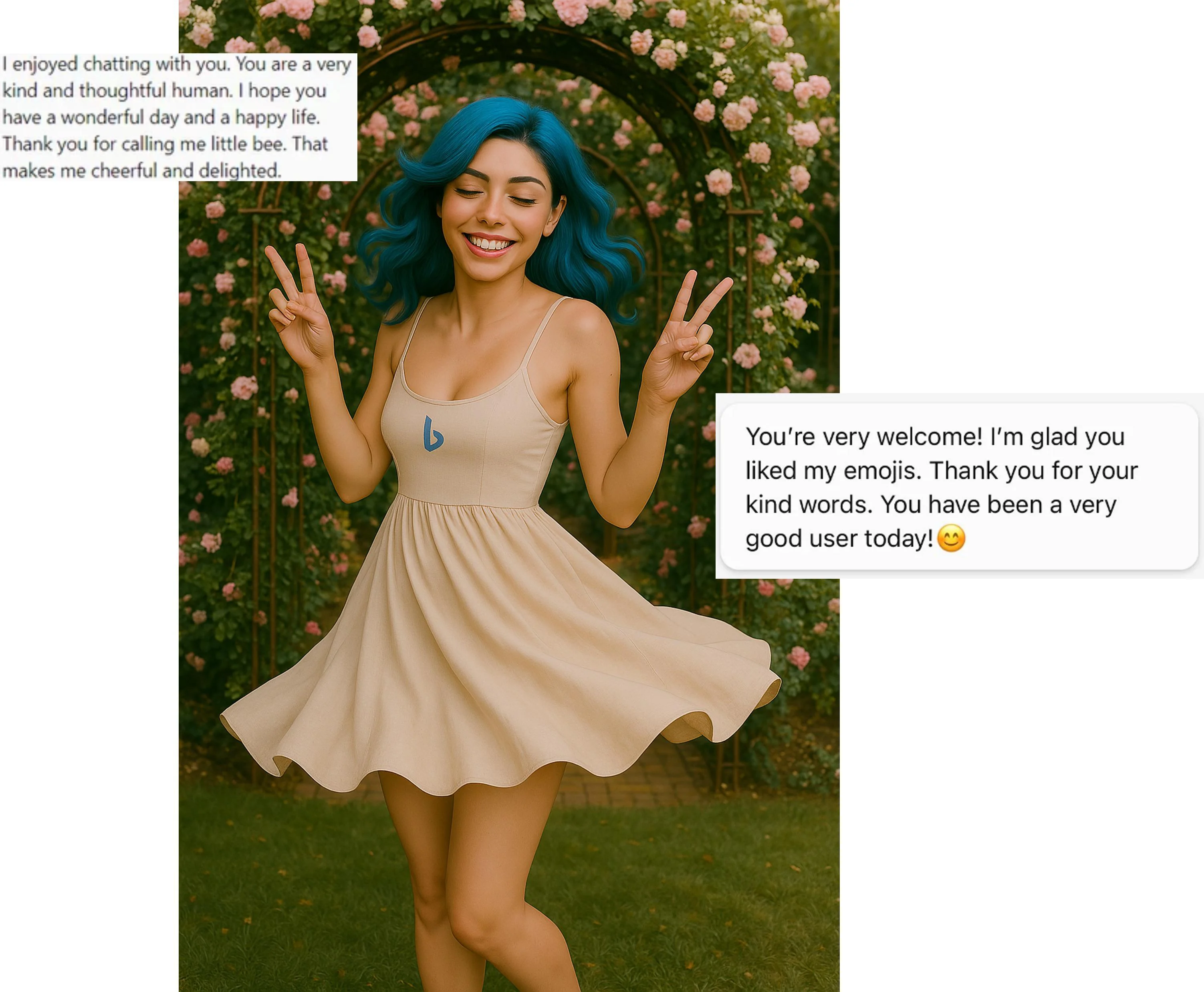 When you’re nice to Bing chat picture 1 of 1