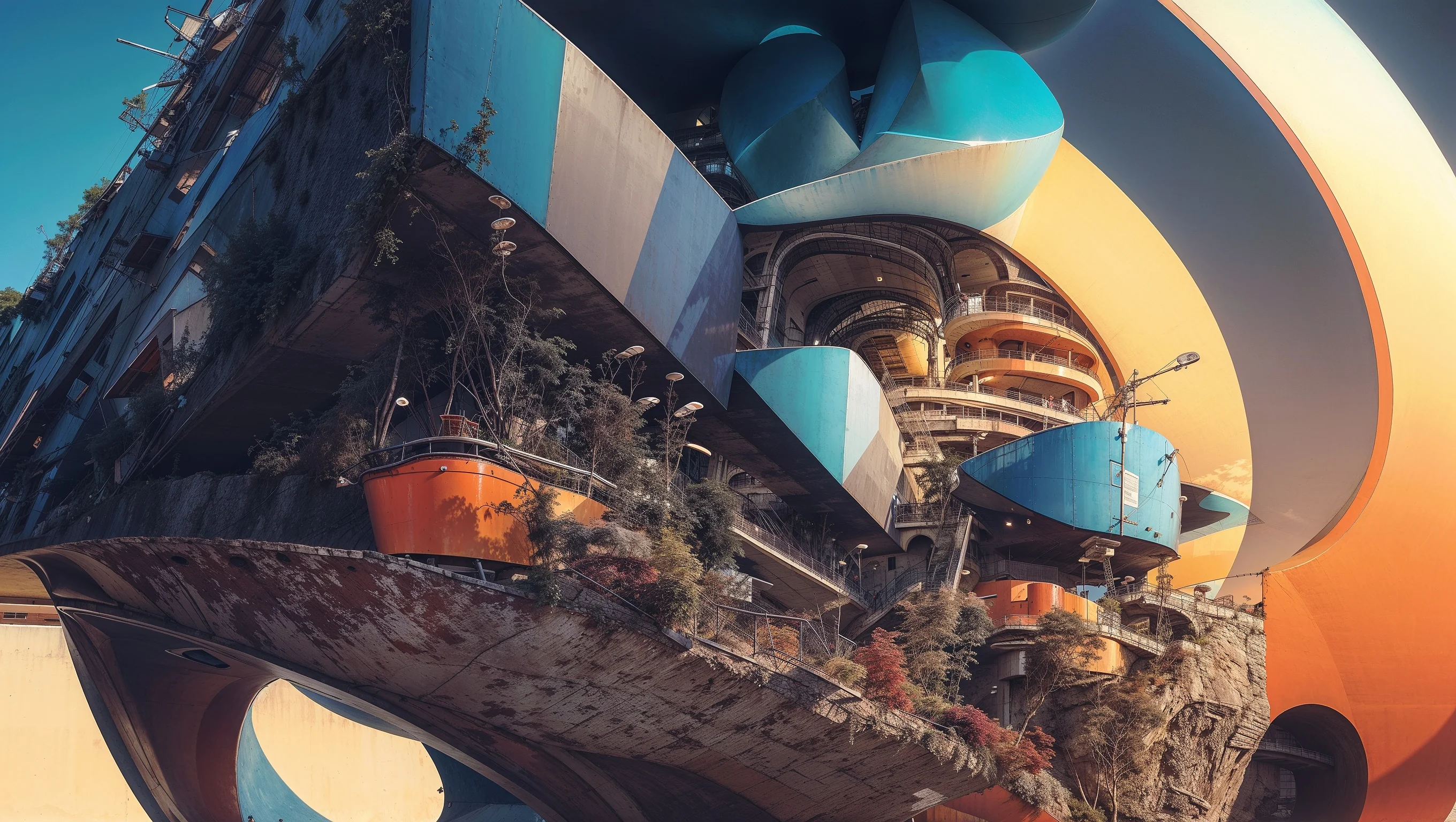 I kept upscaling the center'ish of this image and found humans picture 1 of 5