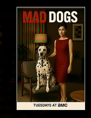 New TV show. It's like Mad Men except it's Dogs.'