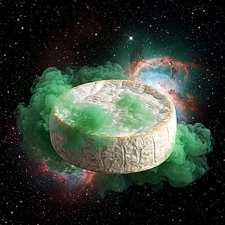 In space no one can smell your cheese.'