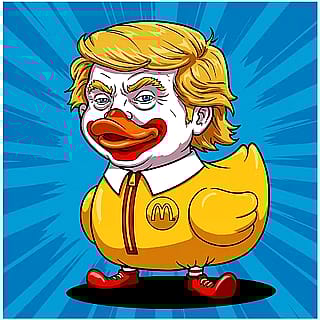 Ronald McDonald Trump Duck'