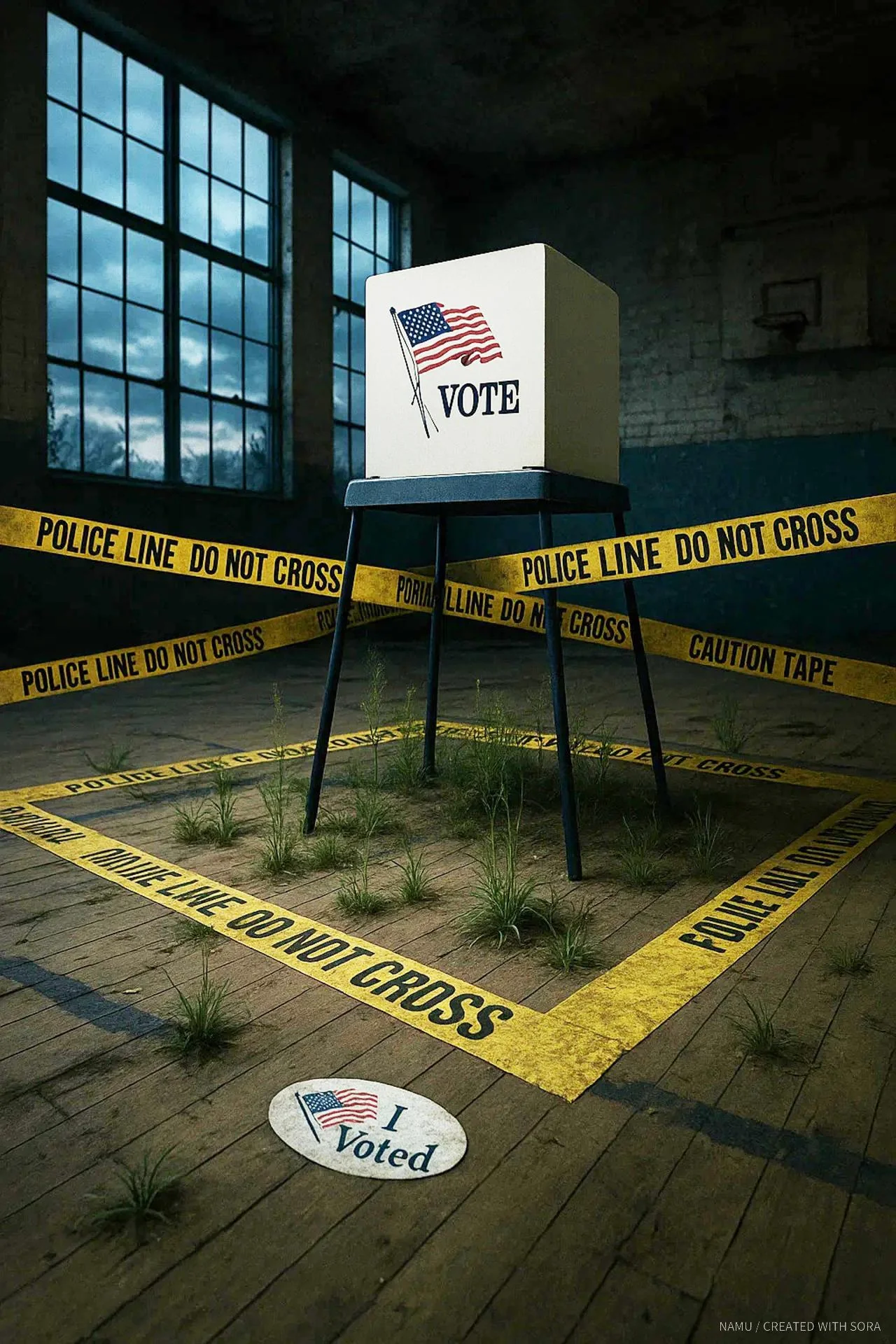 "Ita Democratia Moritur" (This Is How Democracy Ends) picture 3 of 10