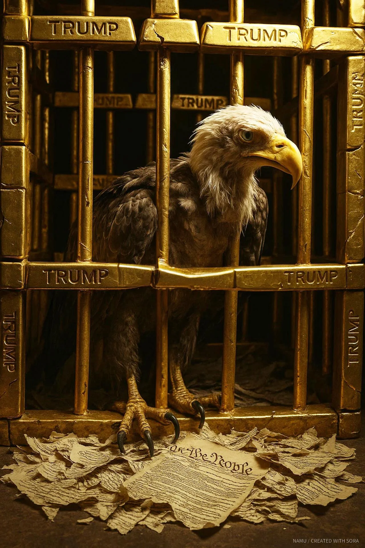 "Ita Democratia Moritur" (This Is How Democracy Ends) picture 9 of 10