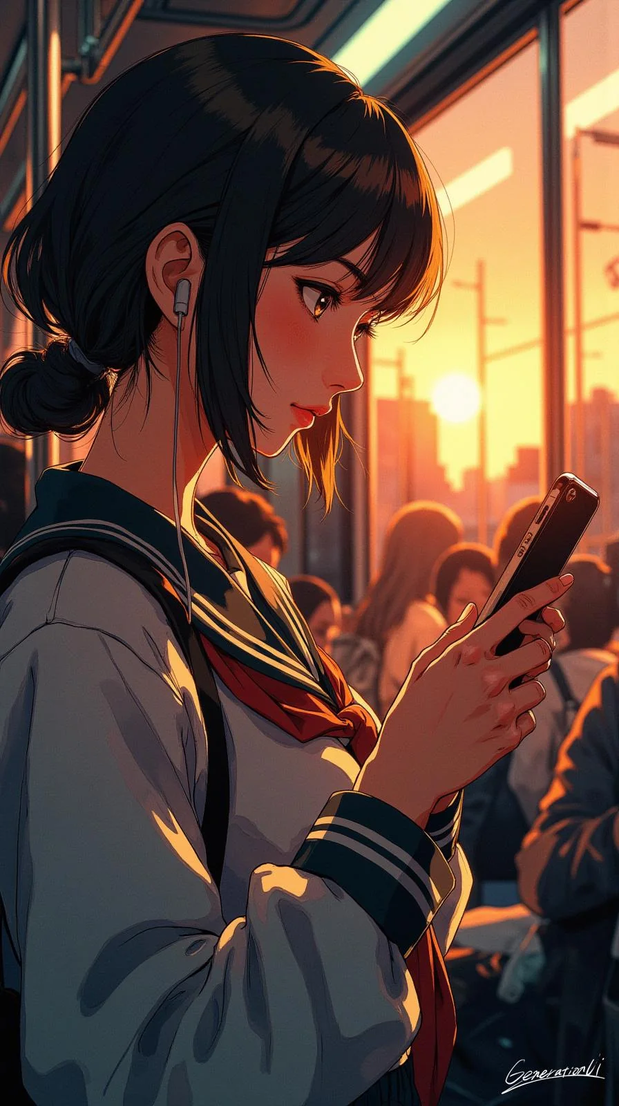 After School Melancholy / Phone Wallpaper Archives picture 1 of 1