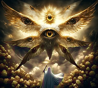 Biblically Accurate Angels: a few Seraphim & a Throne'