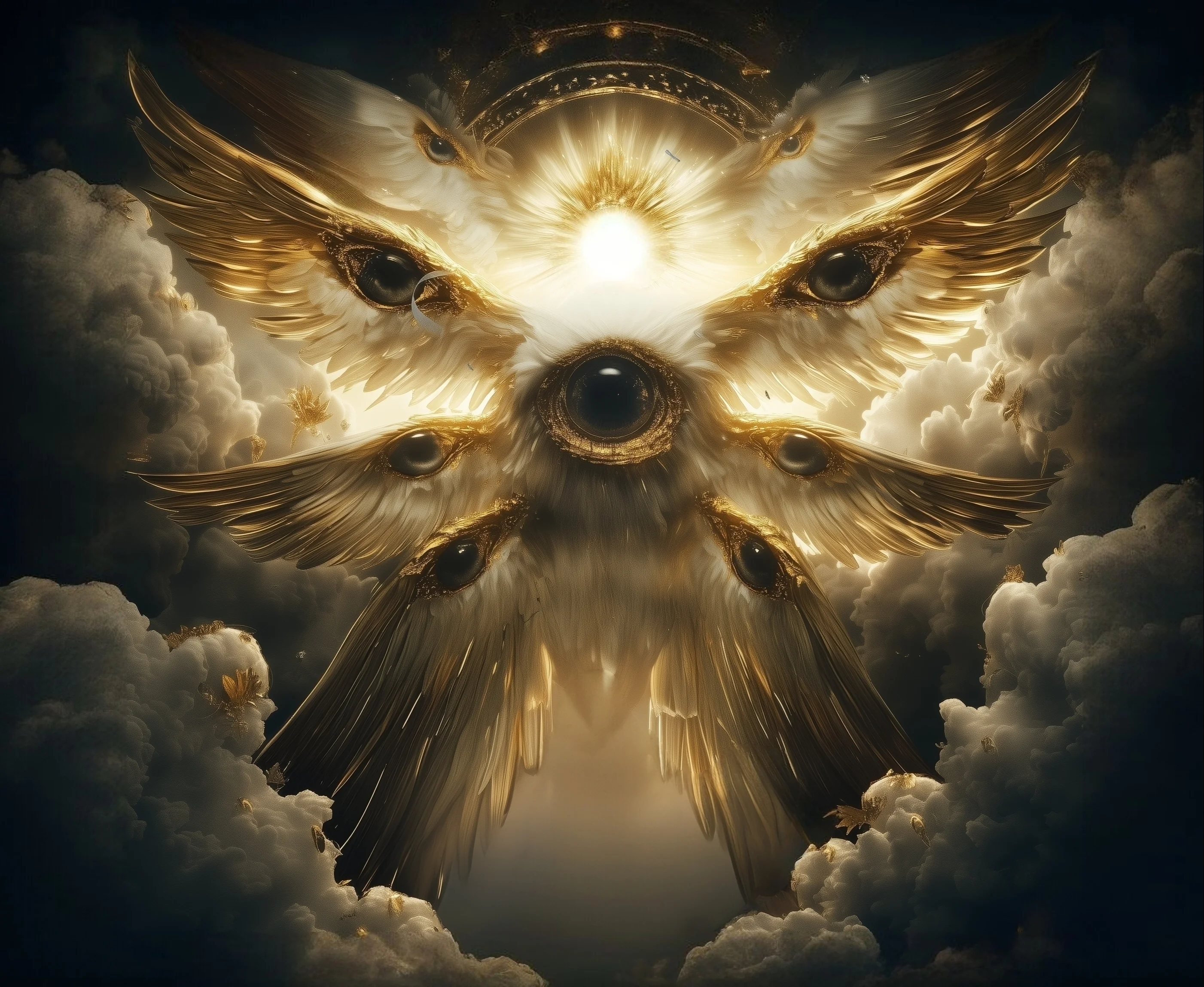 Biblically Accurate Angels: a few Seraphim & a Throne picture 3 of 4