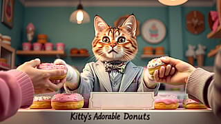 Made buddy selling donuts'