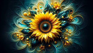 Sunflower Surrealism'