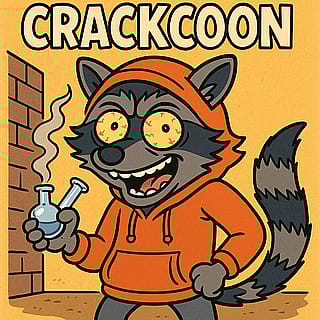 I present you ...The Crackcoon'