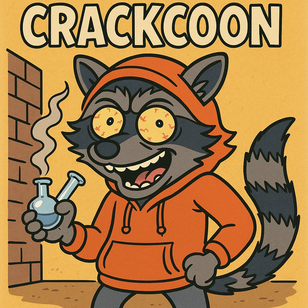 I present you ...The Crackcoon picture 1 of 1