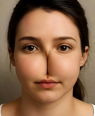 i was wondering what we would look like if we had a smaller ass instead of a nose, and now i know'
