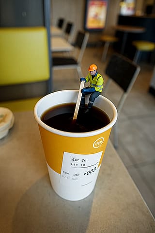 Bored in McDonalds...'