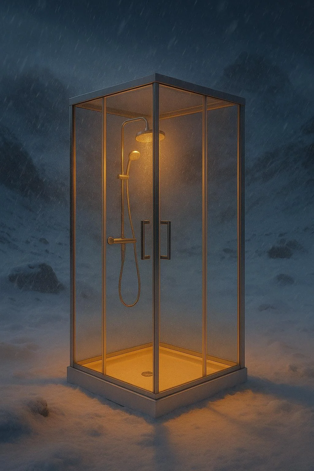 Would you take a shower? picture 3 of 3
