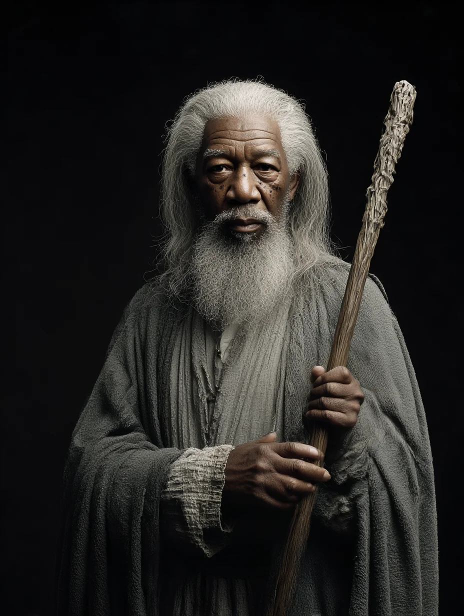 Morgan Freeman as Gandalf The Grey picture 2 of 2