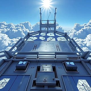 I turned the CUBE movie style into a scifi sky city - What a crazy twist!'