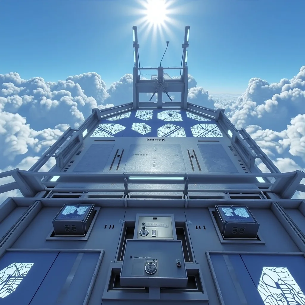 I turned the CUBE movie style into a scifi sky city - What a crazy twist! picture 1 of 8