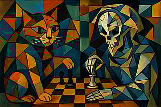 "Nine lives, one clock"'