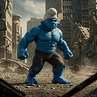 The Incredible Smurf'