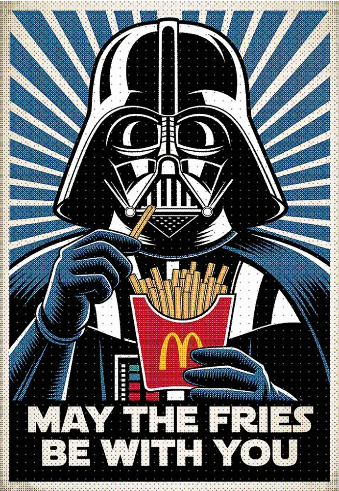May the Fries Be With You ( Mockofun vs ChatGPT) picture 1 of 2