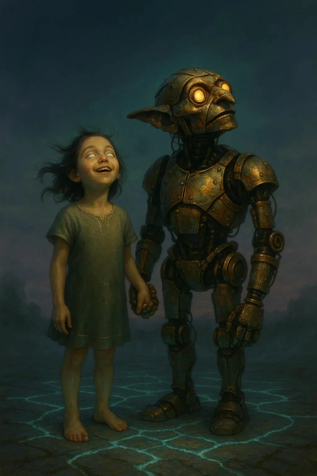 Goblin bot and his little cyborg pal. picture 1 of 1