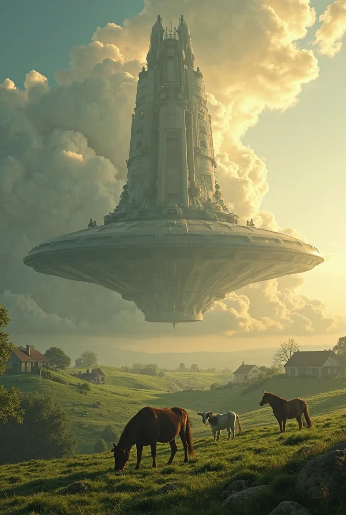 Solar punk , an utopian concept. picture 1 of 1
