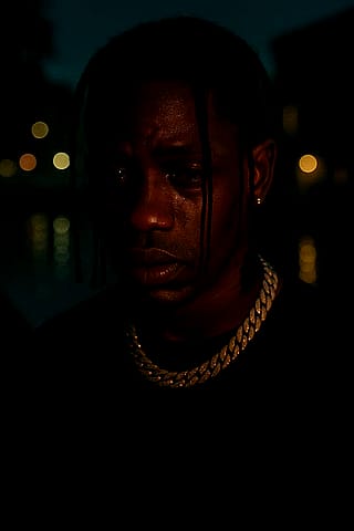 I asked ChatGPT to represent “my eyes” by Travis Scott'