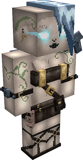 Had it generate this image from my minecraft skin!'