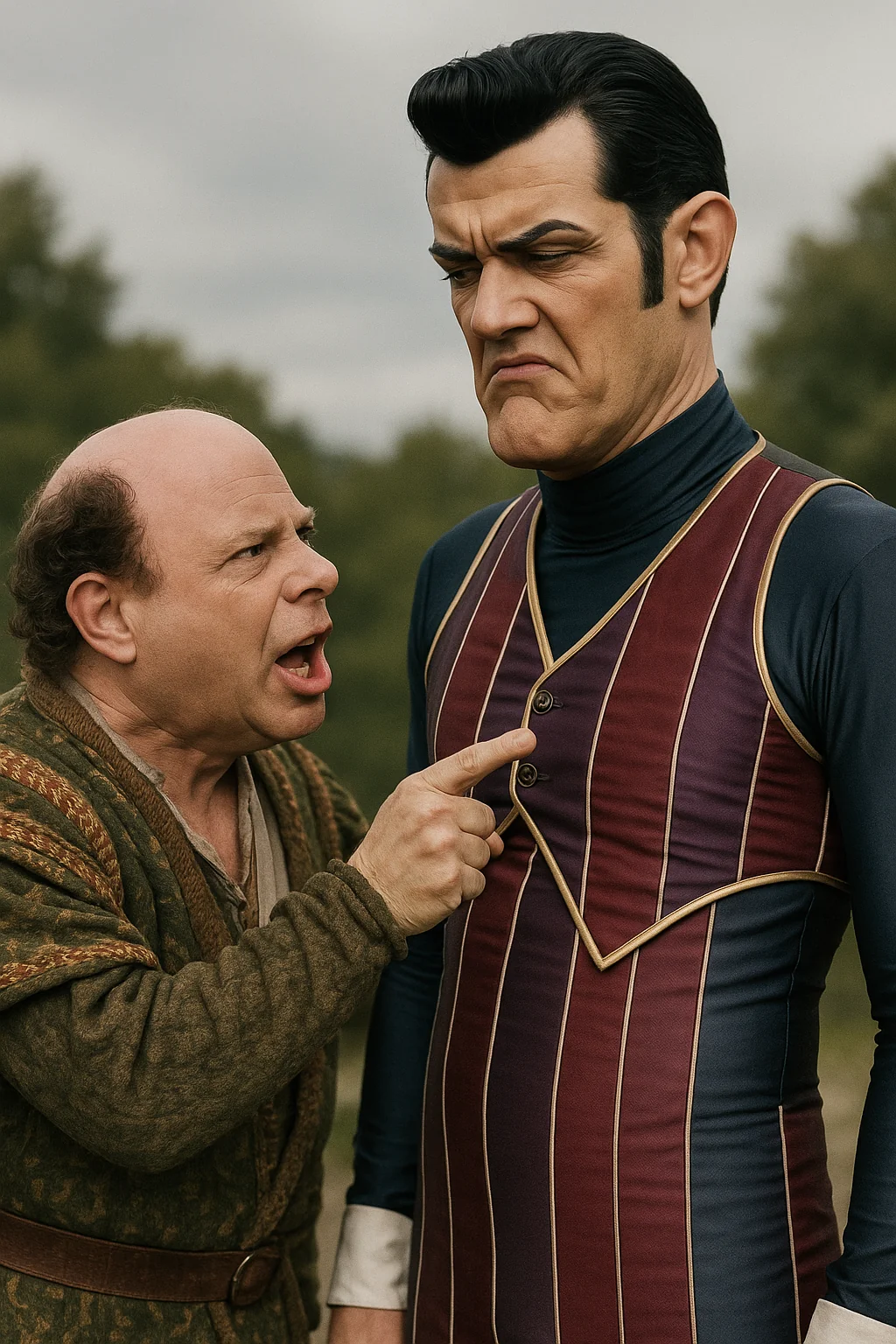 Some Robbie Rotten pics I generated today (first pic is a crossover with The Princess Bride) picture 2 of 2
