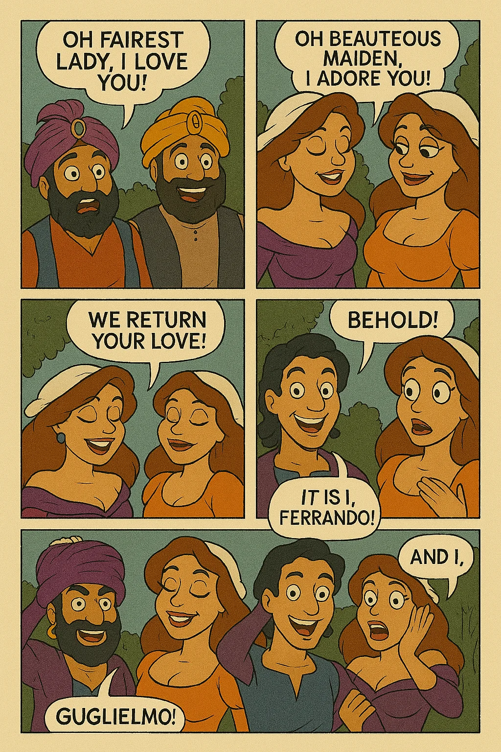 Cossi Fan Tutte comic picture 4 of 6