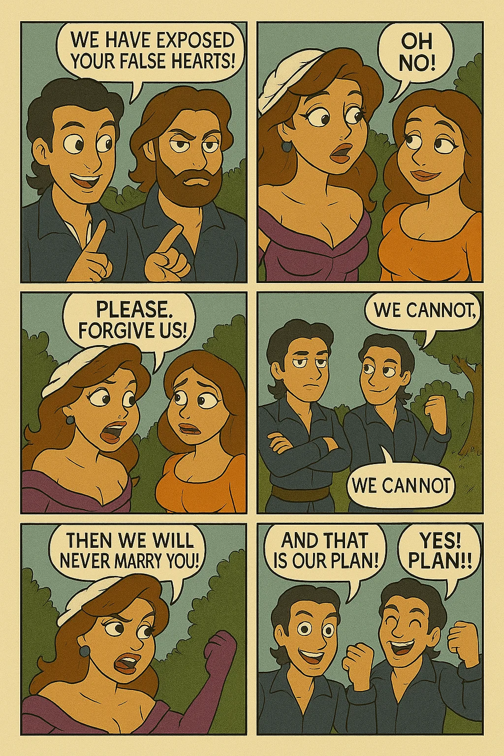 Cossi Fan Tutte comic picture 5 of 6