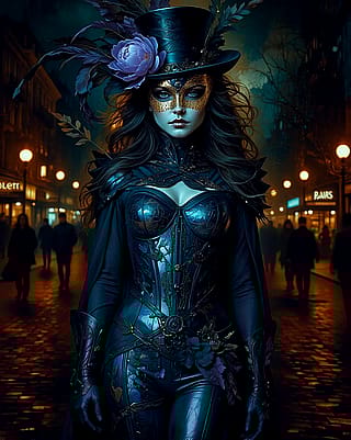 Night by Starryai'