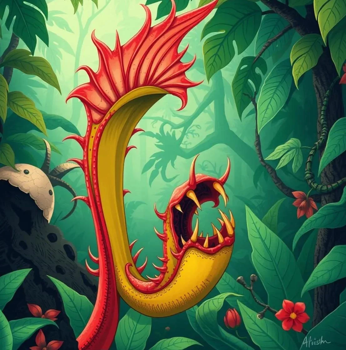 Prompts with the venus flytrap picture 3 of 3
