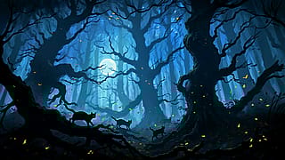 Aokigahara Forest - Cat Ghosts'