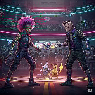 Cyberpunk Pokémon'