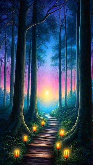 Enchanted Forest Pathway'