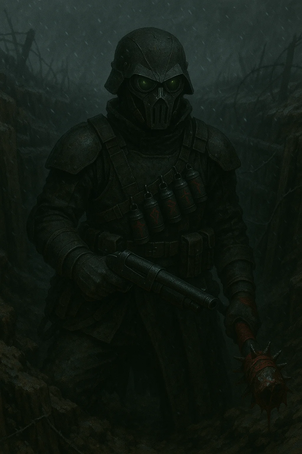 Ashen Reich (Concept Visuals for a Story i have been writing, in this Post you can see Infantry and Artillery Infantry) picture 1 of 10