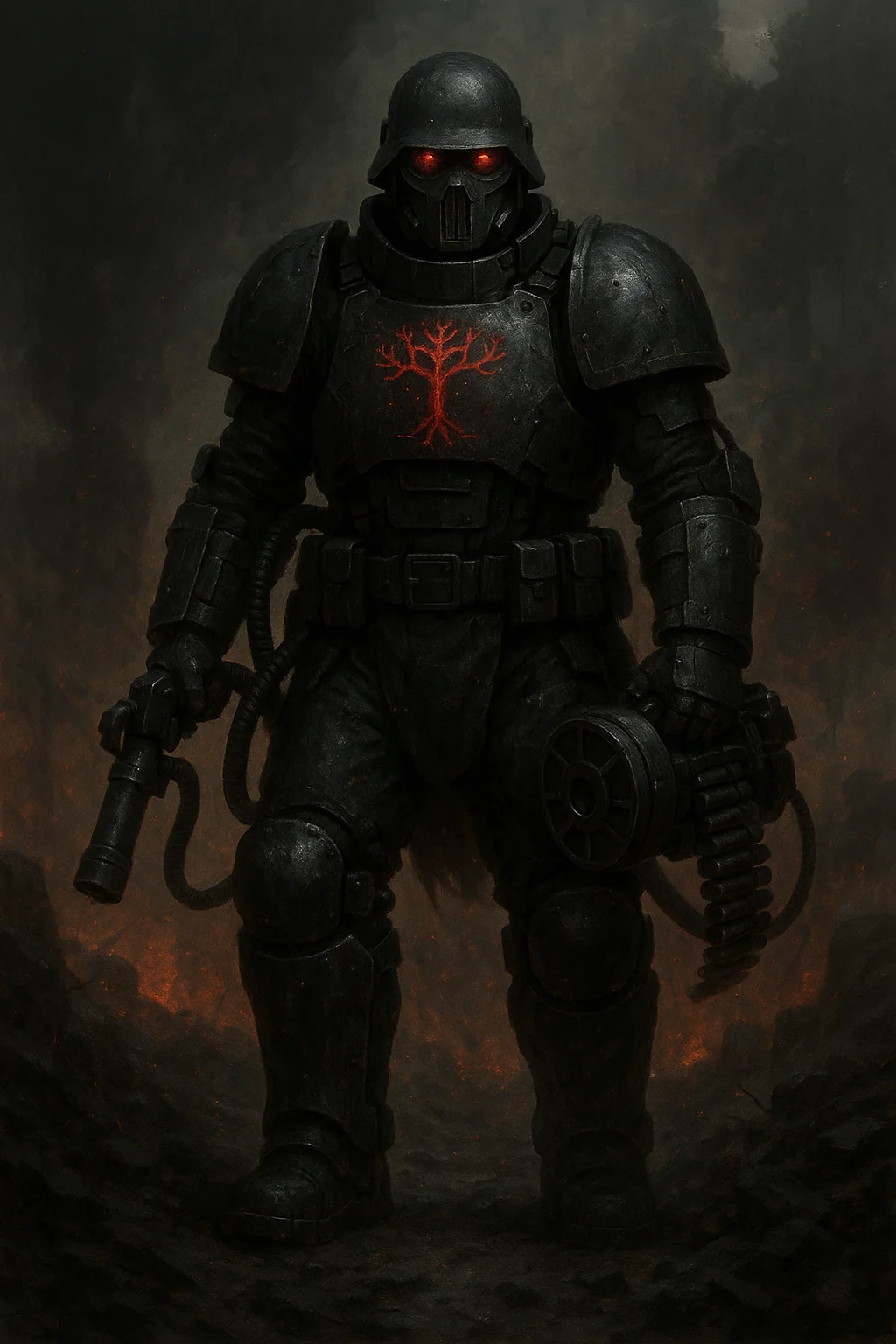 Ashen Reich (Concept Visuals for a Story i have been writing, in this Post you can see Infantry and Artillery Infantry) picture 3 of 10