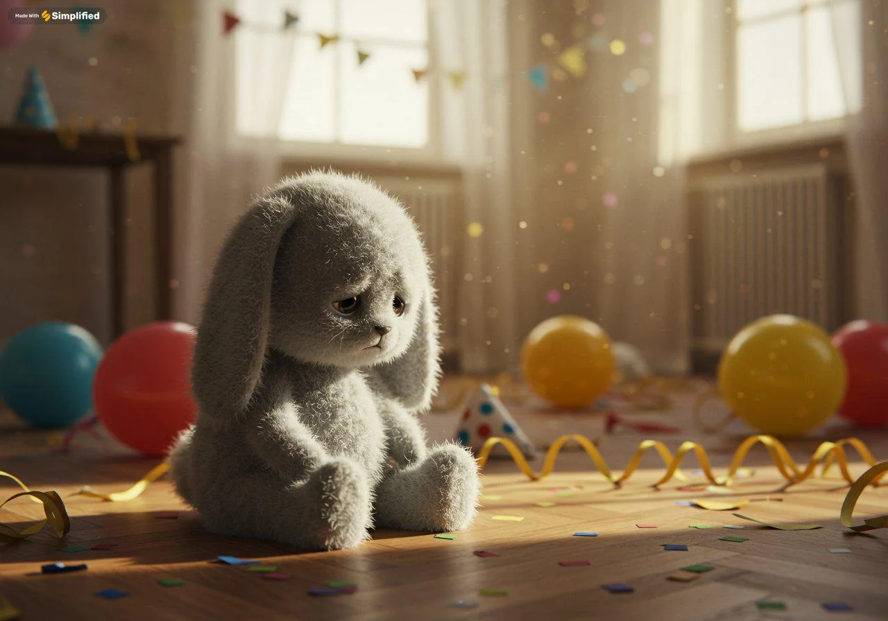 The party is over. made with simplified picture 1 of 1