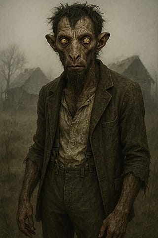 How I imagine Wilbur Whateley, from the dunwich horror, at 13 y.o'