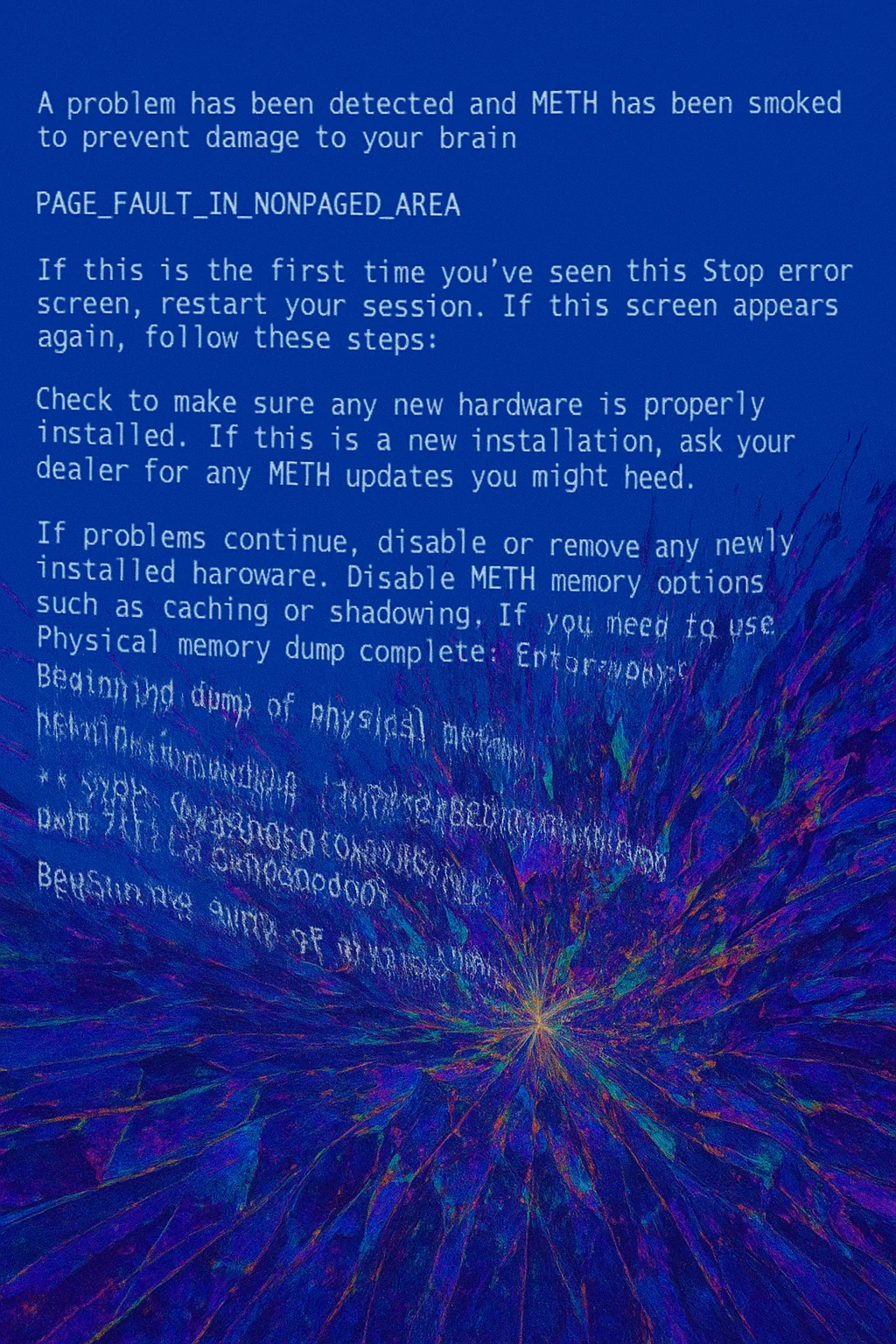 🟦 BLUE_SCREEN_OF_METH picture 1 of 1