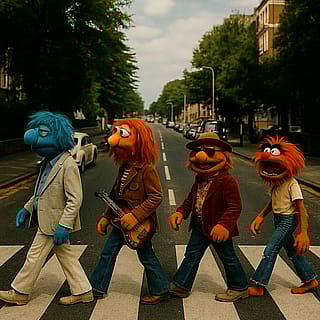 The band broke up soon after this photoshoot.'