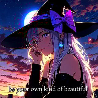 Be your own kind of beautiful'