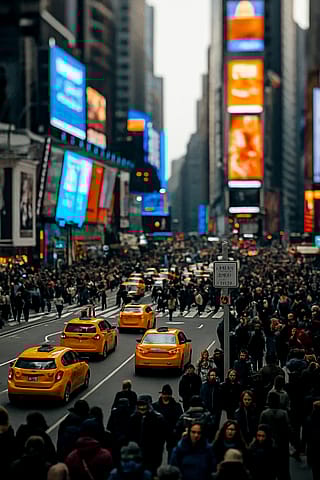 New York Tilt Shift'
