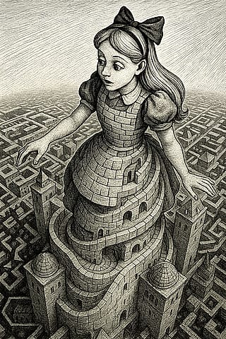 Alice in Escher Land'