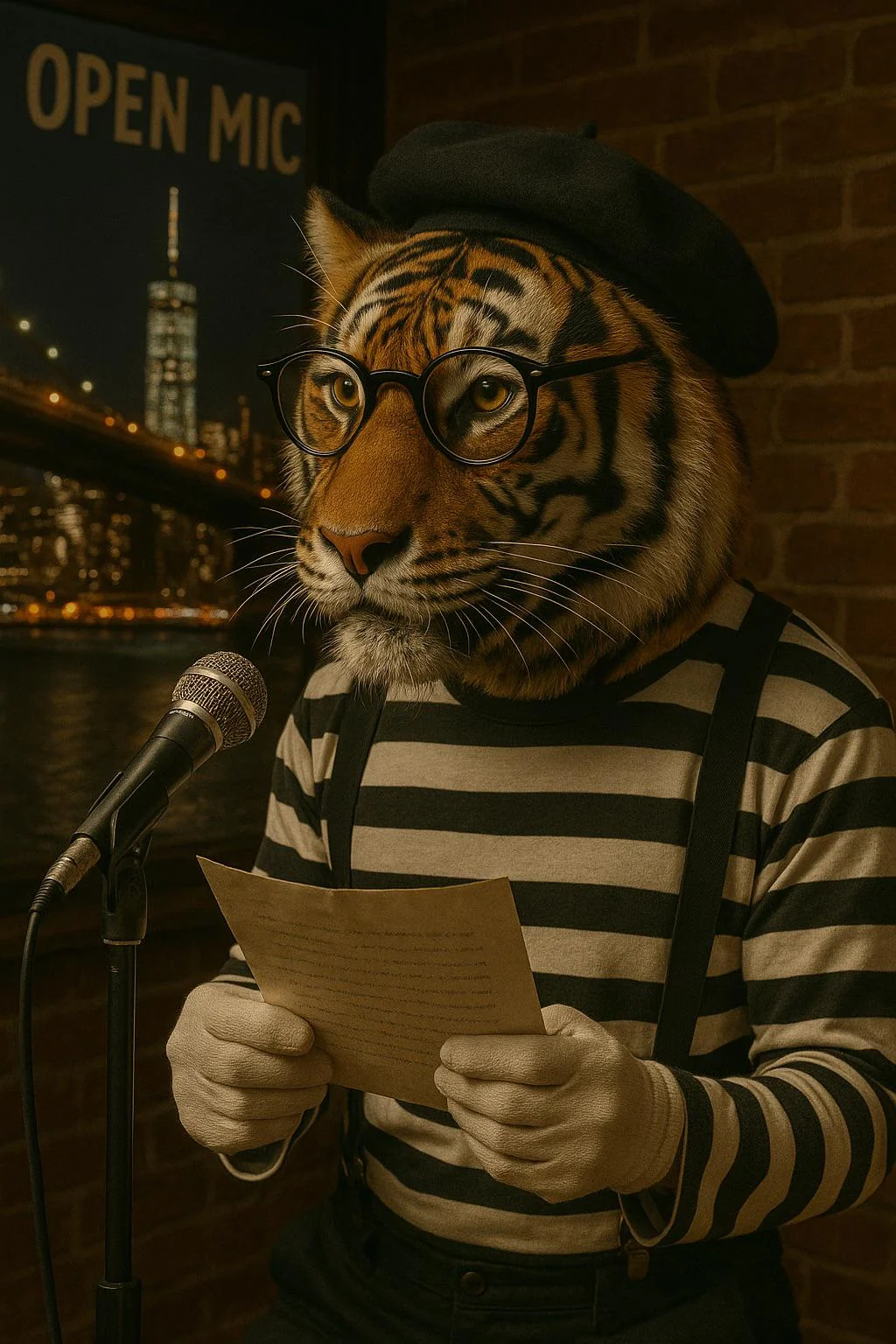 Even the tigers in Brooklyn are unbearable. picture 1 of 1