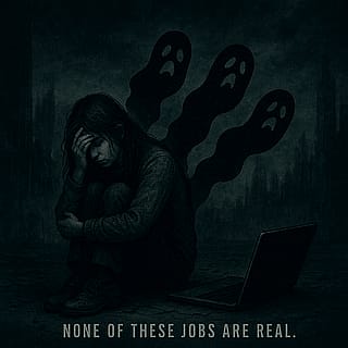 Expressing the pain of job searching this year:'