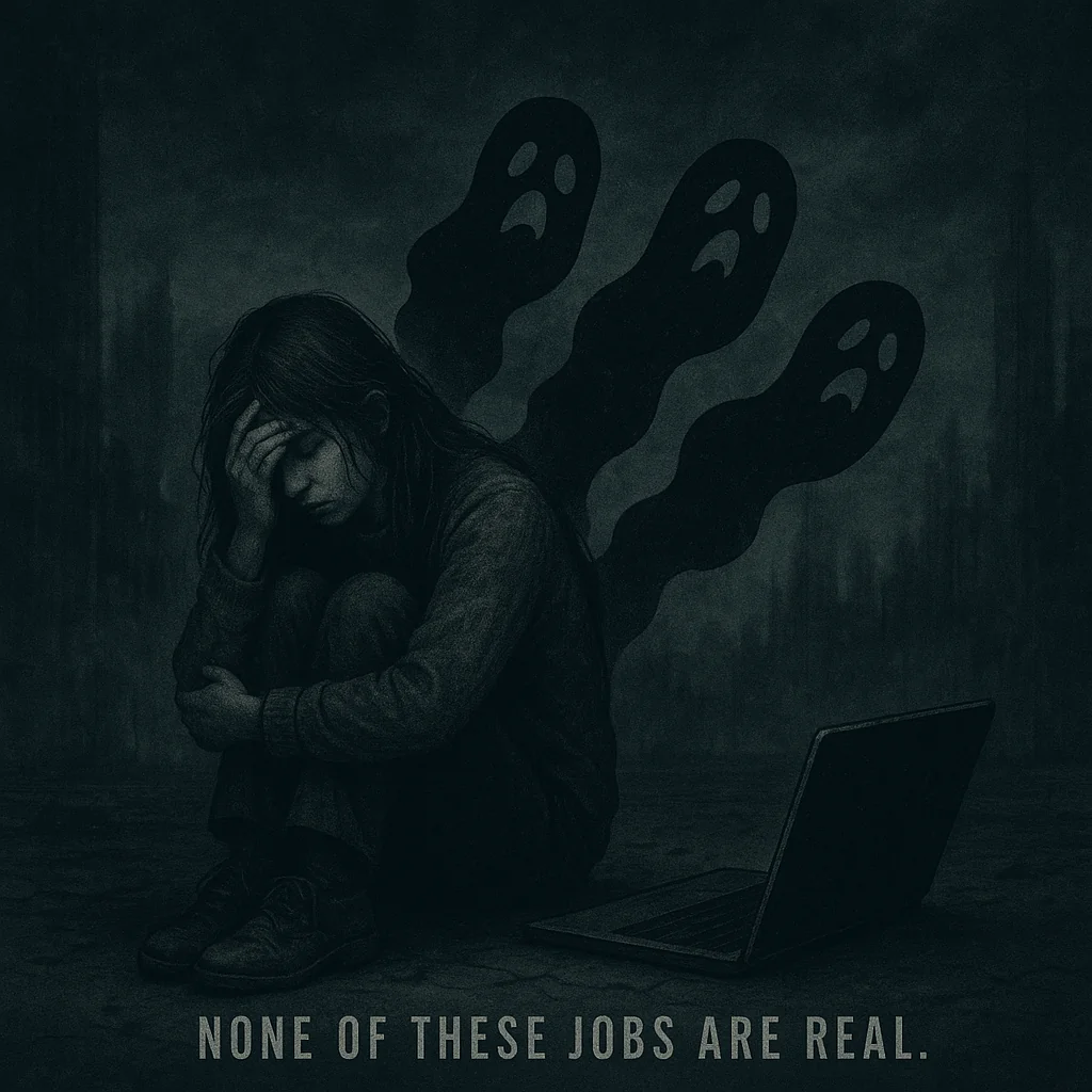 Expressing the pain of job searching this year: picture 1 of 1